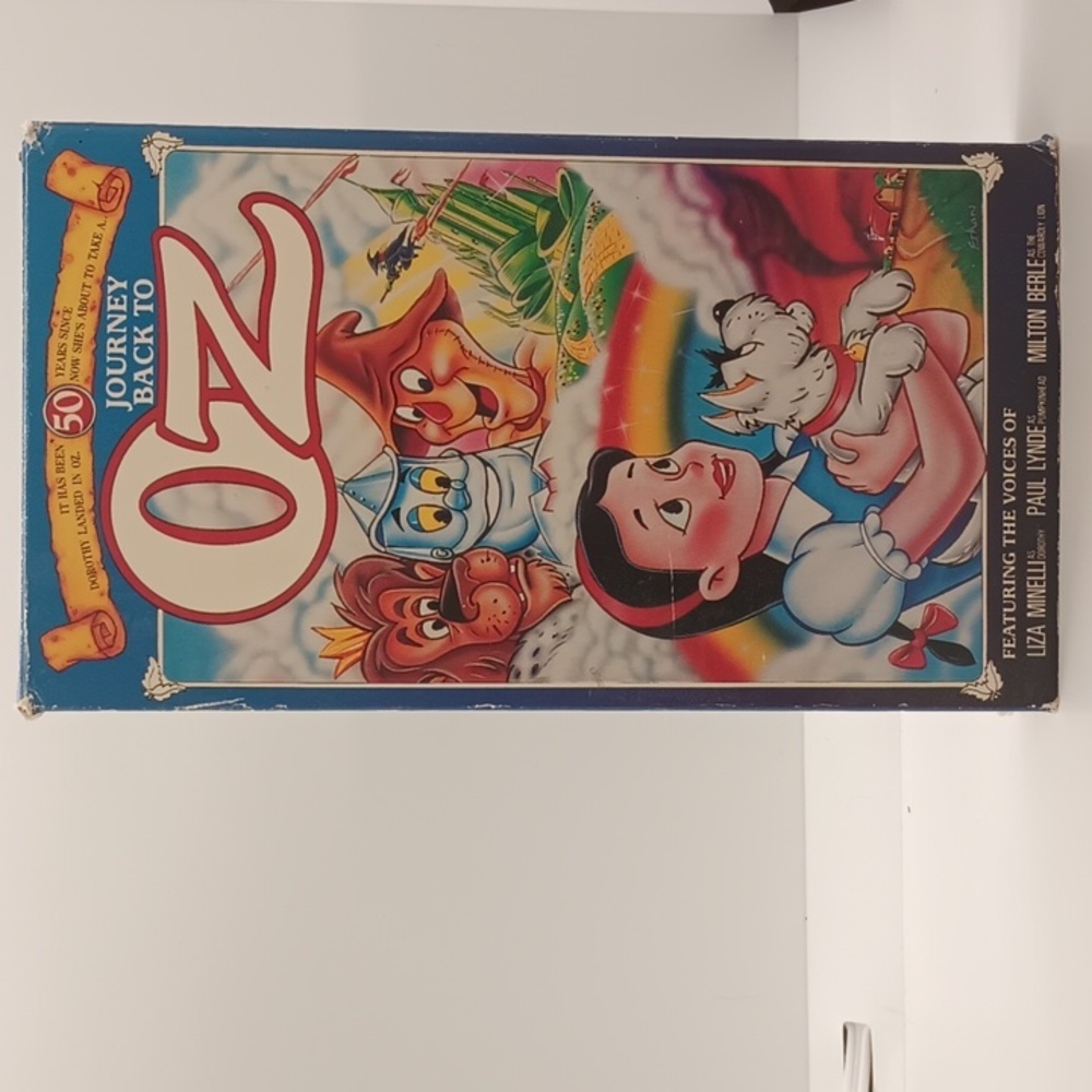 JOURNEY BACK TO OZ VHS TAPE 1989 LIZA MINELLI